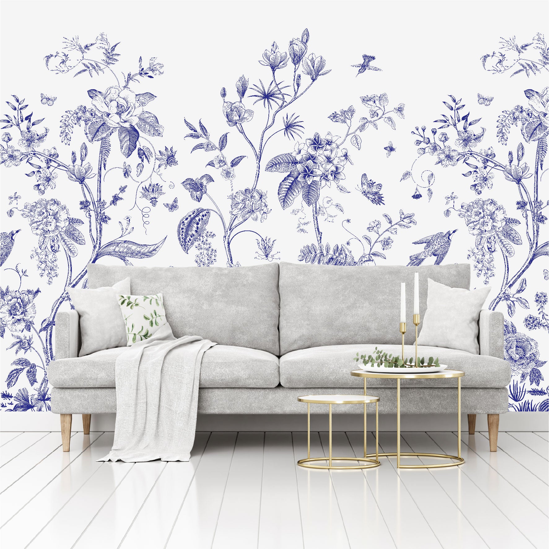 Mural Floral Vintage - MT249
