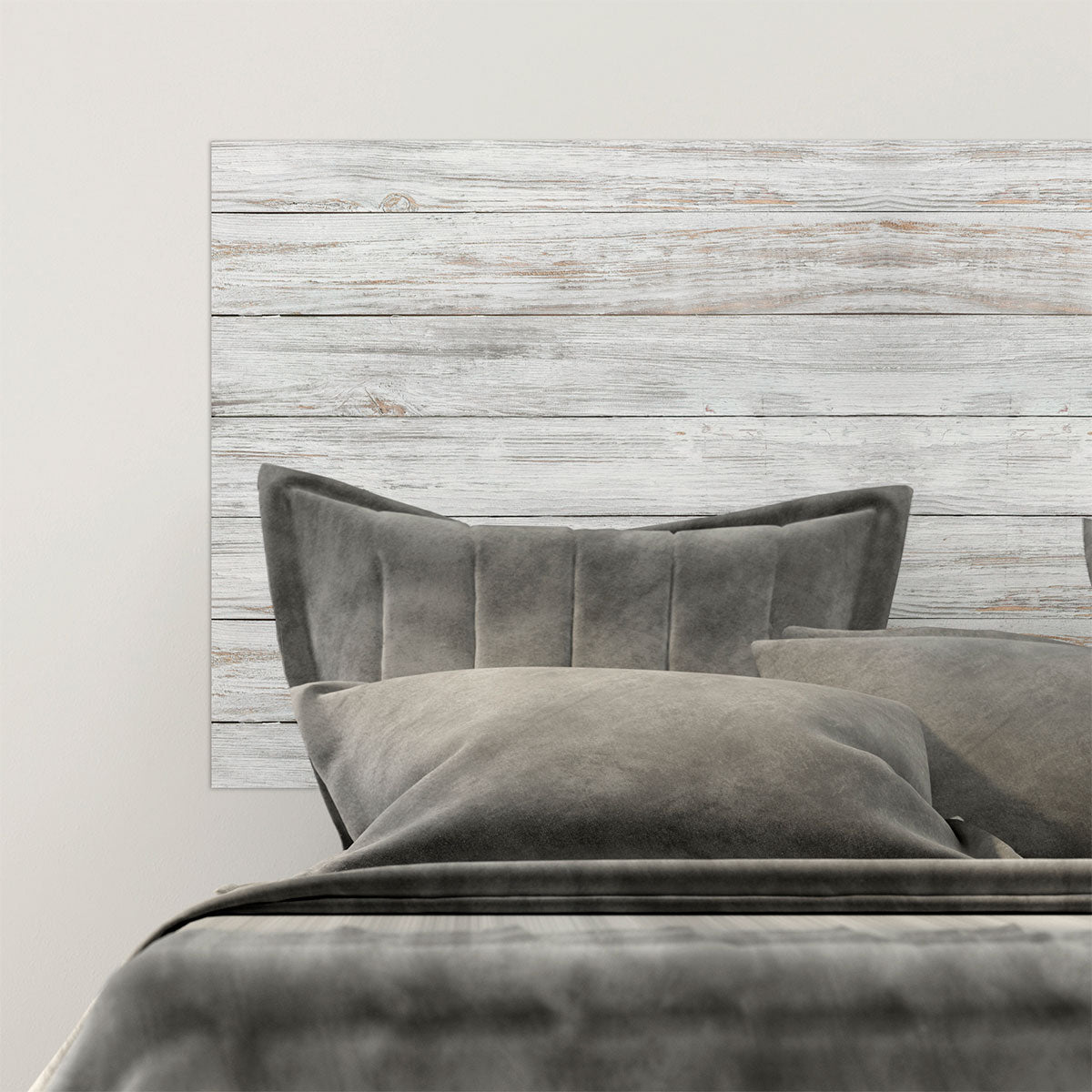 Cabecera Madera Blanca Desgastada - C012