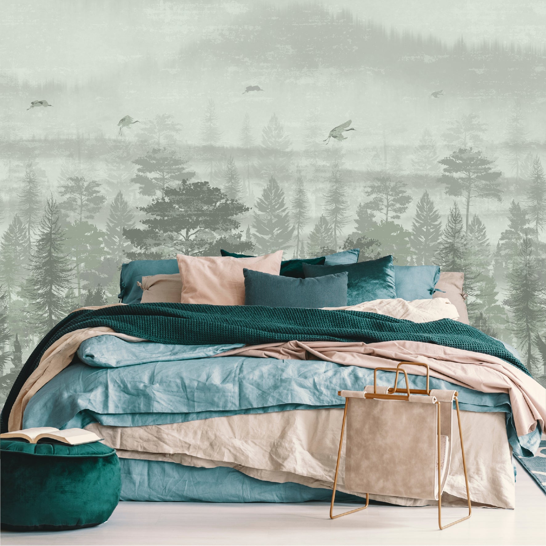 Mural Bosque Grunge - MT274