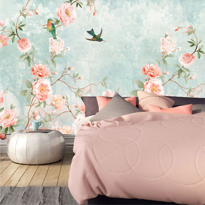 Mural enredadera de peonias - MT368