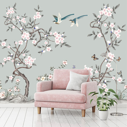 Mural Tropical Floral - MT558