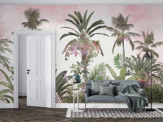 Mural Tropical Floral - MT594