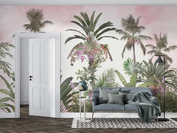 Mural Tropical Floral - MT594