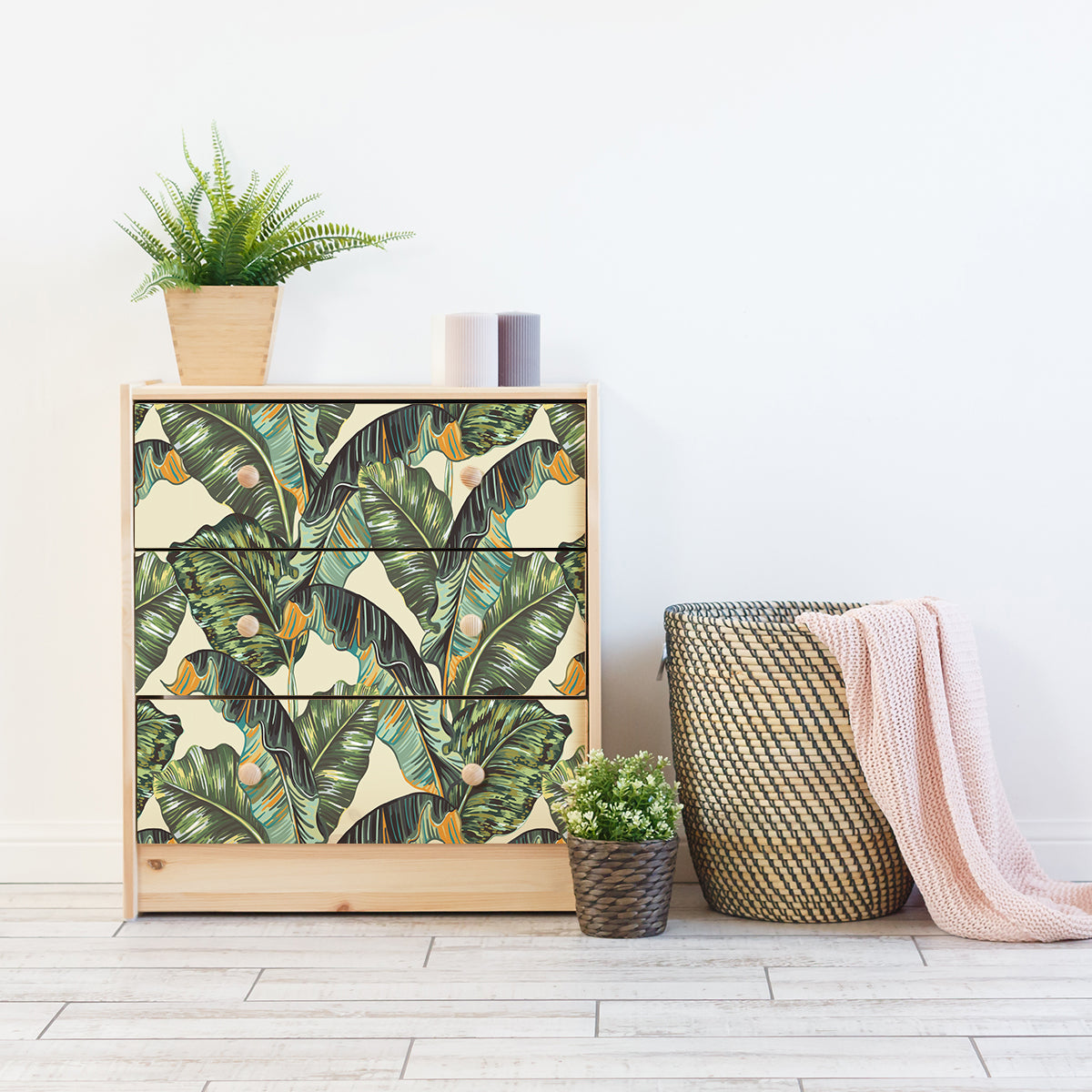 Vinilo Tropical para Muebles Modelo 875