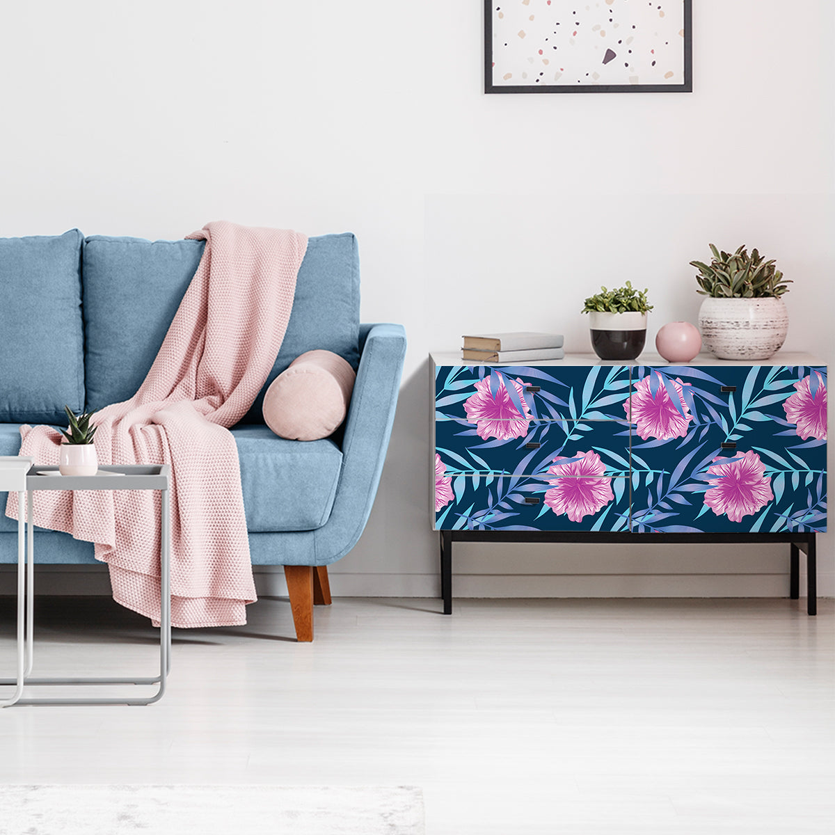 Vinilo Tropical para Muebles - M1598