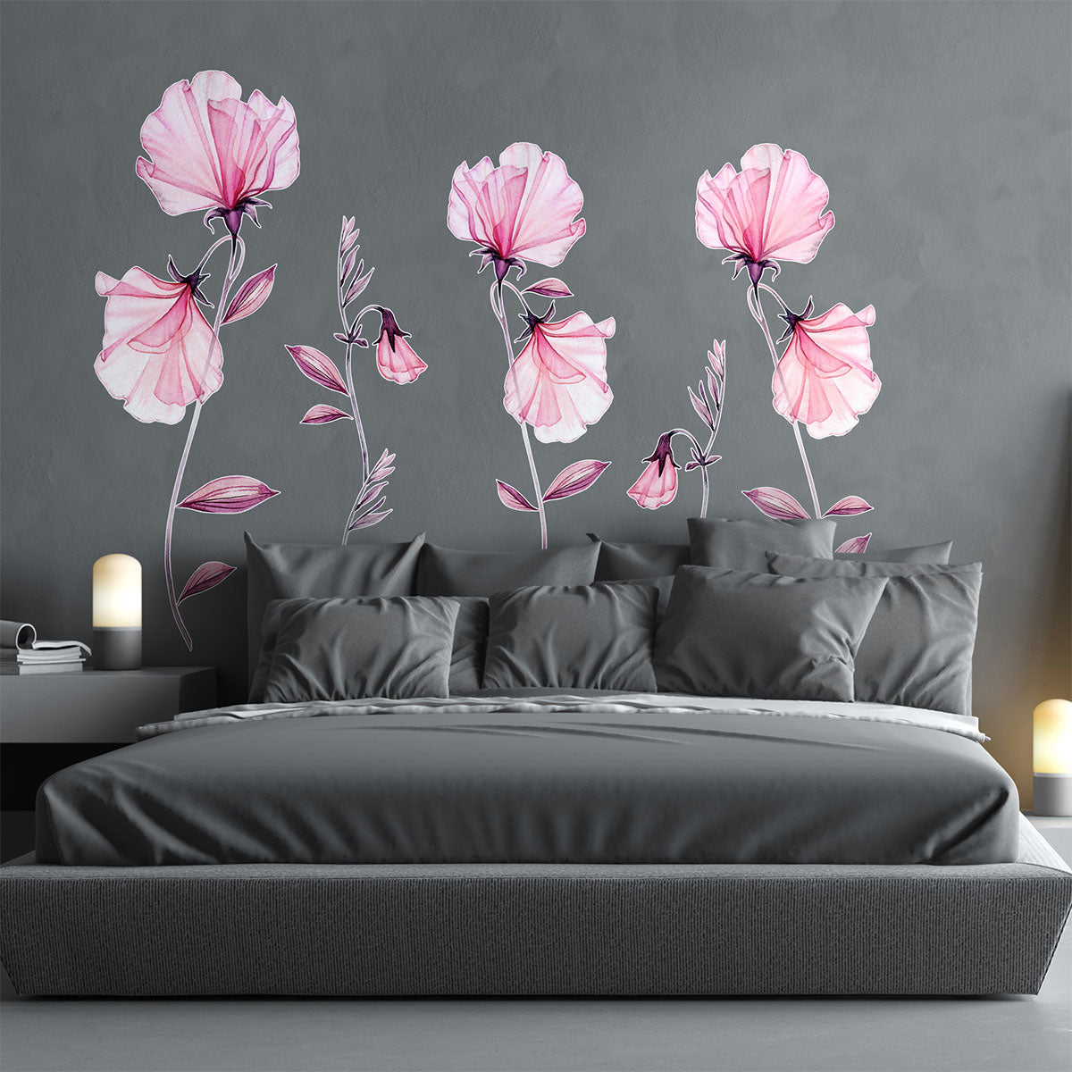 Vinilos Autoadhesivos Flores - VDC017