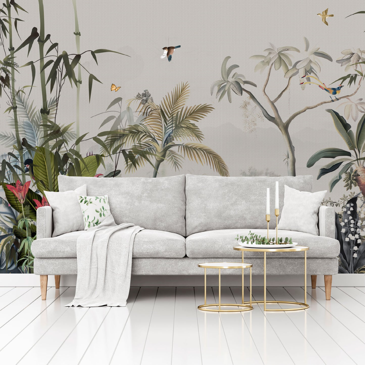 Mural Tropical Selva Vintage  - MT579