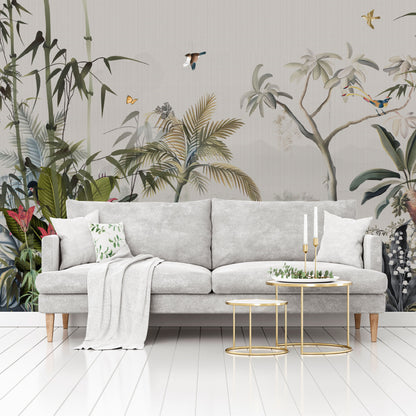 Mural Tropical Selva Vintage  - MT579