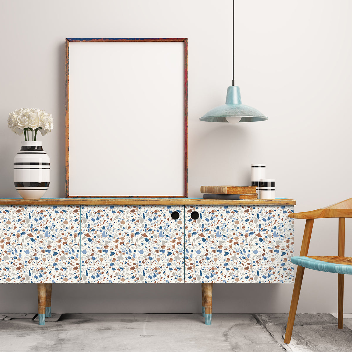 Vinilo para Muebles Terrazo Modelo  - MT3500