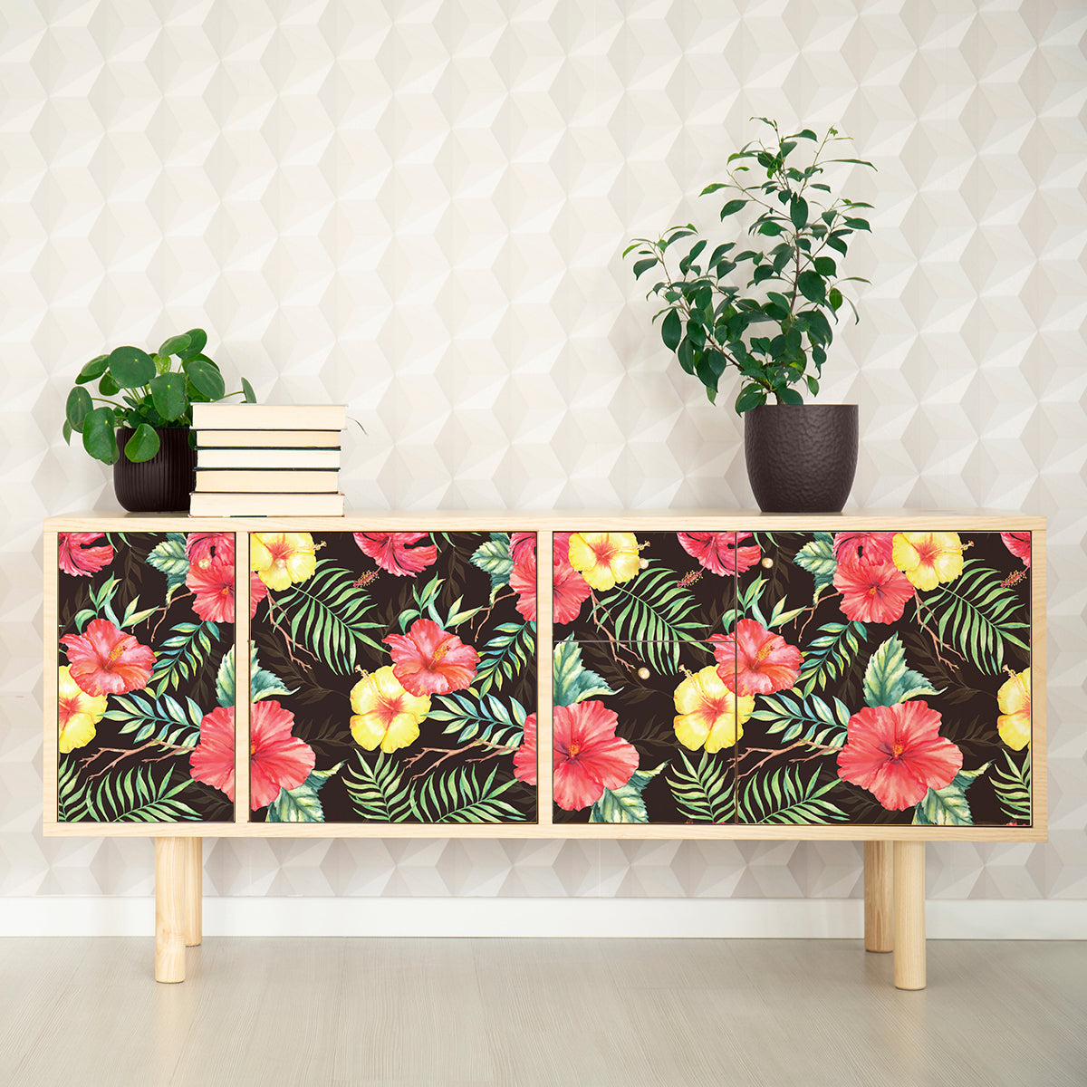 Vinilo Tropical para Muebles - M1604
