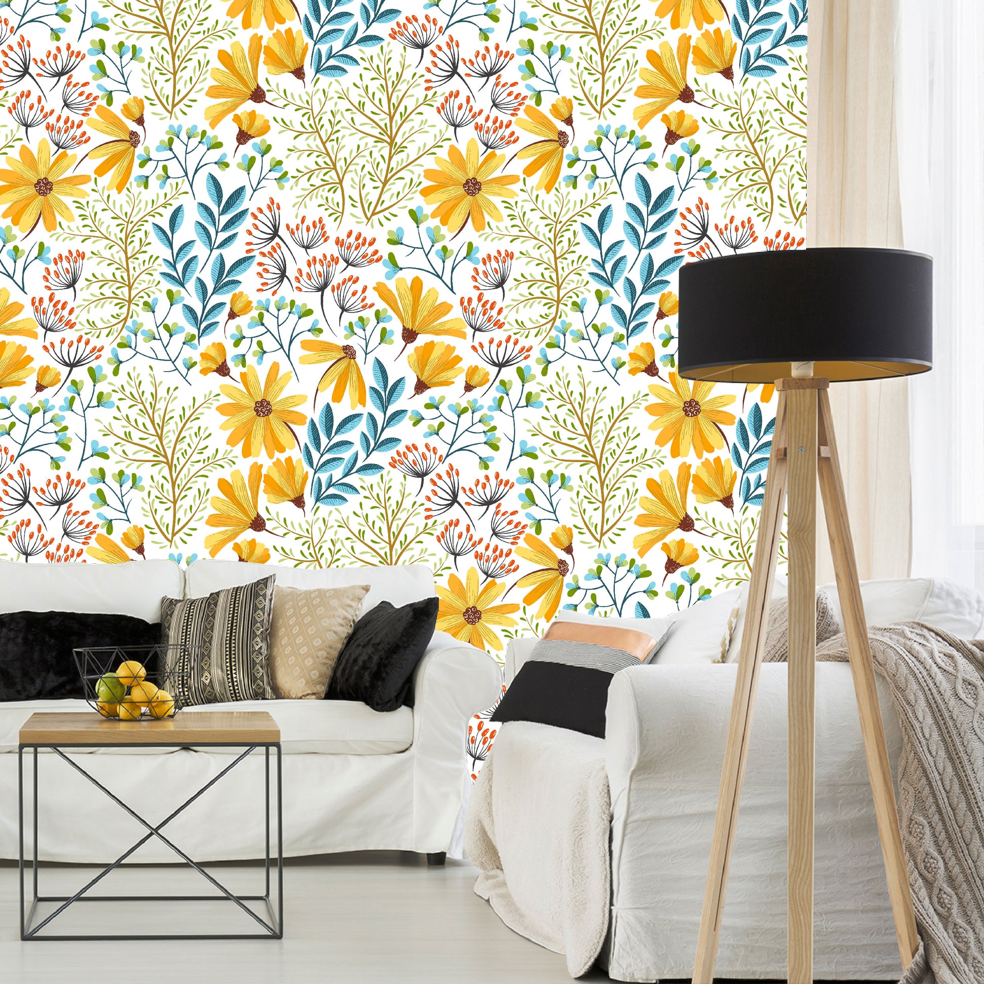 Vinilo Mate Boho Floral - Modelo 1208