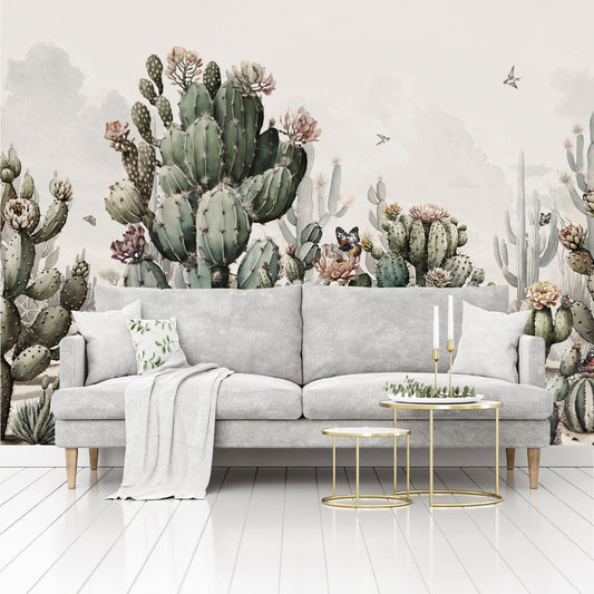 Mural Tropical Cactus - MT393