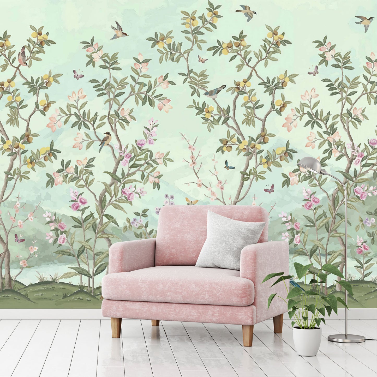 Mural árbol Chinoiserie - MT556