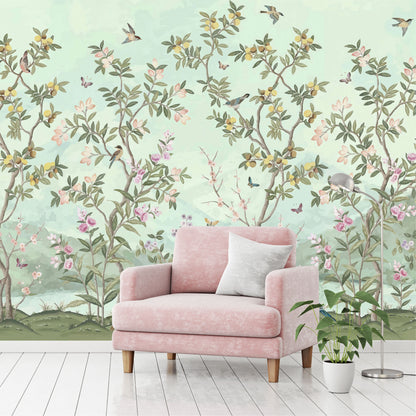 Mural árbol Chinoiserie - MT556