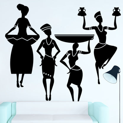 Vinilo Decorativo - Mujeres Africanas - VDC030