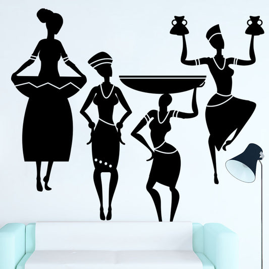 Vinilo Decorativo - Mujeres Africanas - VDC030
