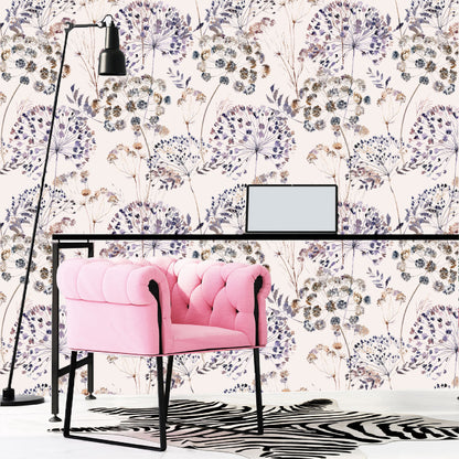 Mural Mate Flores Estilo Boho - MT425