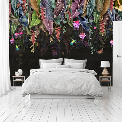 Mural Lluvia de flores tropicales - MT491