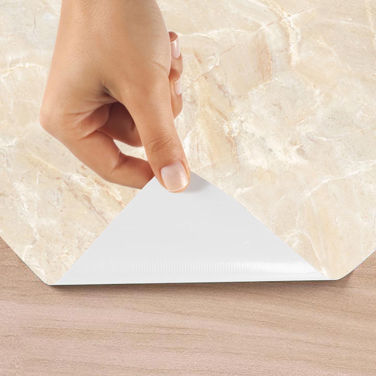 Vinilo Autoadhesivo Simil Marmol - 100x100cm - MM3548