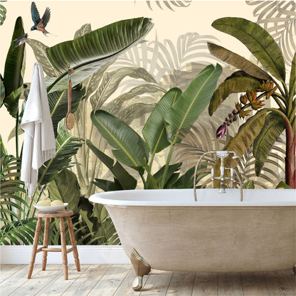 Mural Hojas Tropicales - MT370
