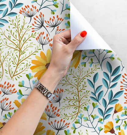 Vinilo Mate Boho Floral - Modelo 1208