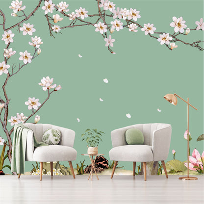 Mural Árbol con flores blancas - MT473