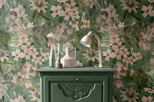 Mural Flores Vintage - MT469