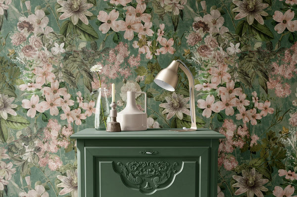Mural Flores Vintage - MT469