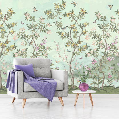 Mural árbol Chinoiserie - MT556