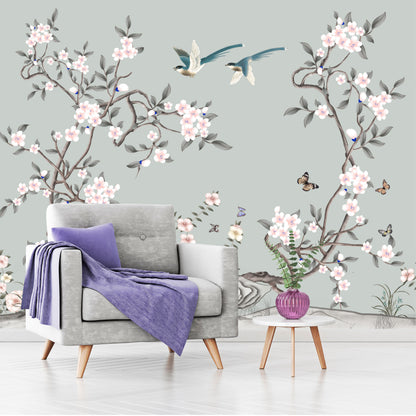 Mural Tropical Floral - MT558