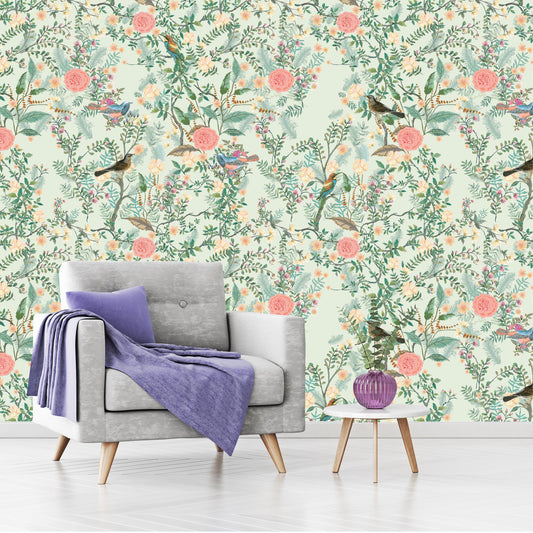 Mural Jardín Vintage - MT242