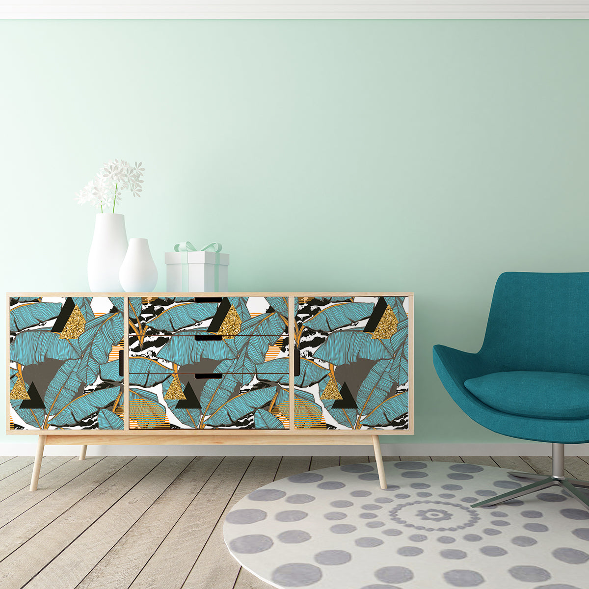 Vinilo para Muebles Tropica - MET2000