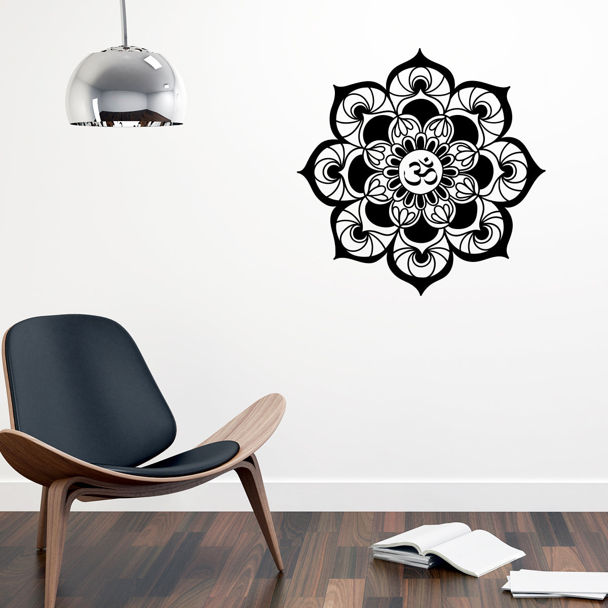 Vinilo Decorativo Flor Oriental - VDC042