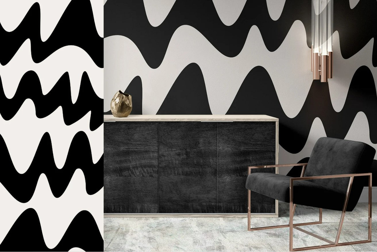 Mural Ondas Abstractas - MUABS011