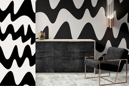 Mural Ondas Abstractas - MUABS011