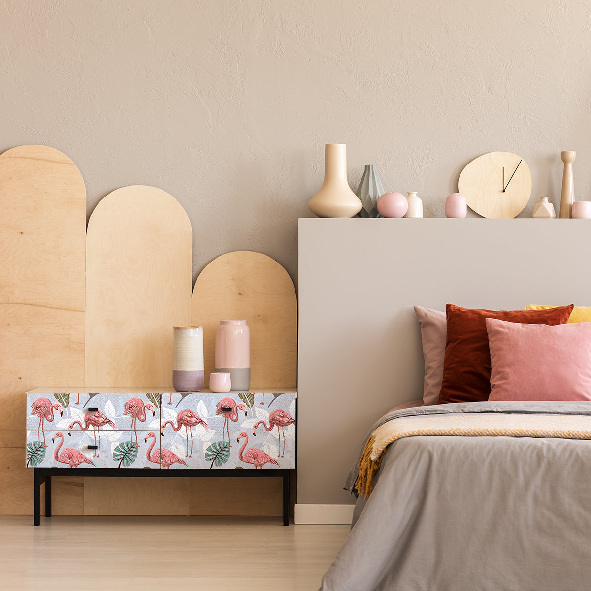 Vinilo Tropical para Muebles Modelo 732
