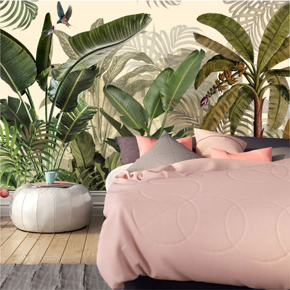 Mural Hojas Tropicales - MT370