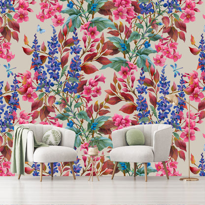 Mural Flores de Jardín - MT245