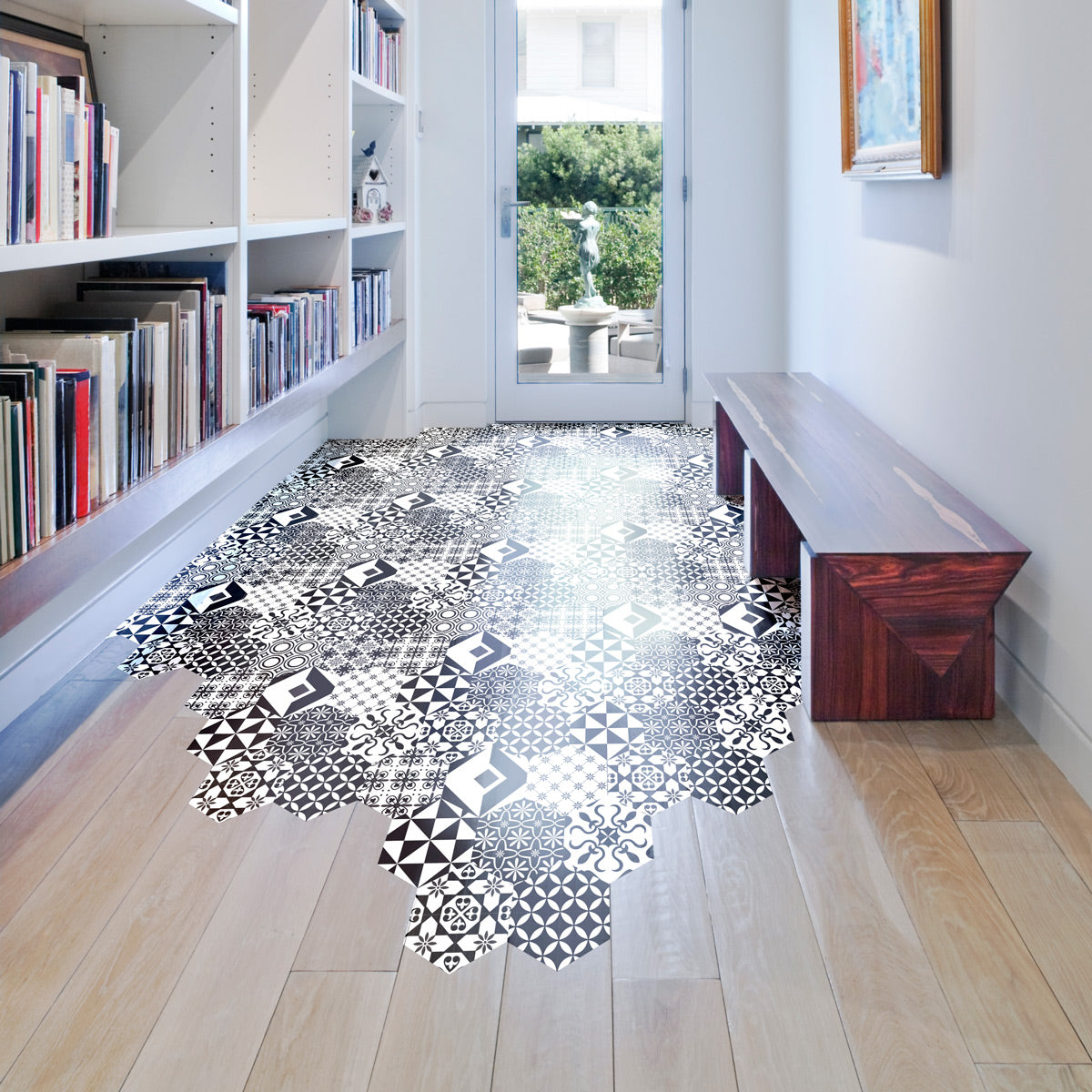 Vinilo Alto Transito Modelo 127 - Medida 100x40cm