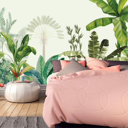 Mural Selva Tropical Ilustrada - MT575