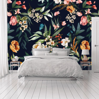 Mural Flores Tropicales - MT222