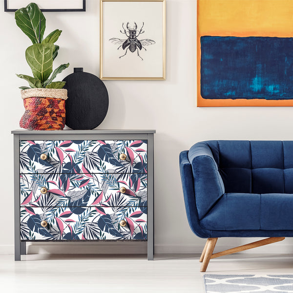 Vinilo Tropical para Muebles Modelo 1322