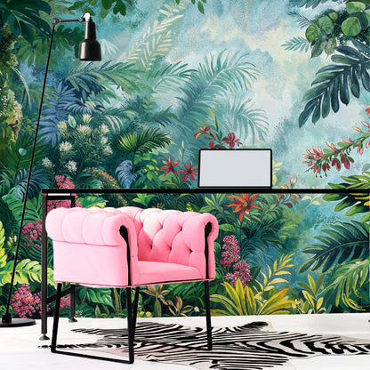 Mural Tropical Jungla Vibrante - MT555