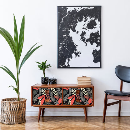 Vinilo Tropical para Muebles Modelo 1309