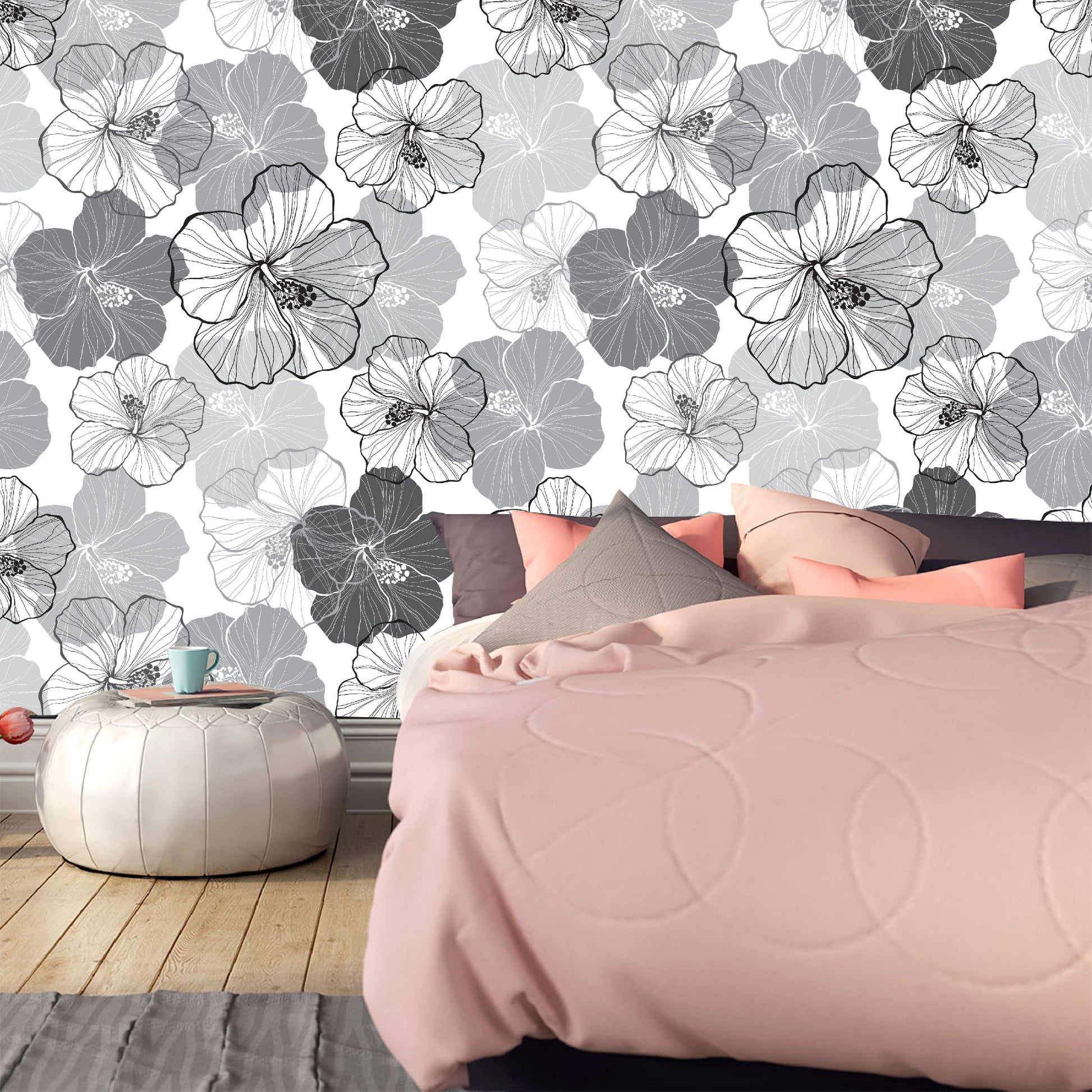 Vinilo Mate Floral - Modelo 1218
