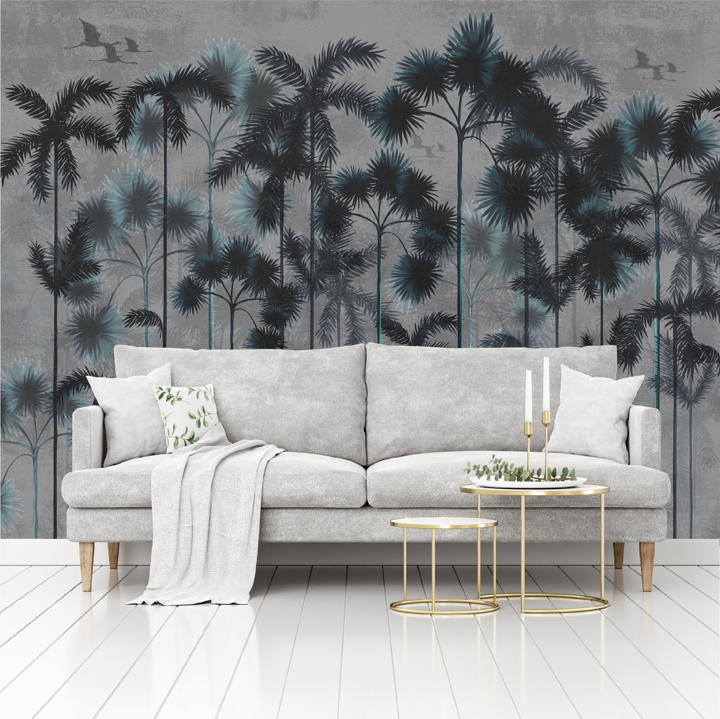 Mural Palmeras Tropicales - MT266