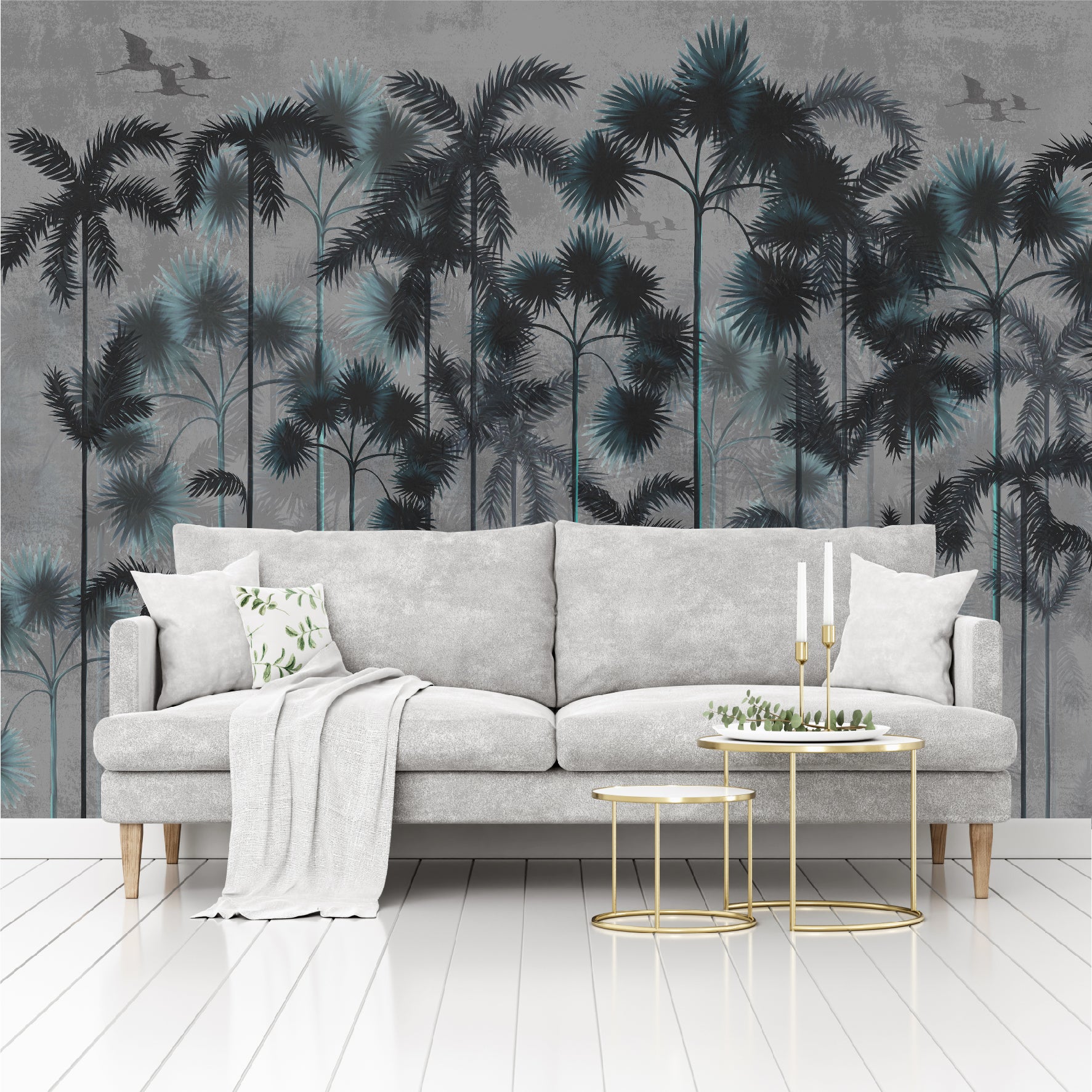 Mural Palmeras Tropicales - MT266