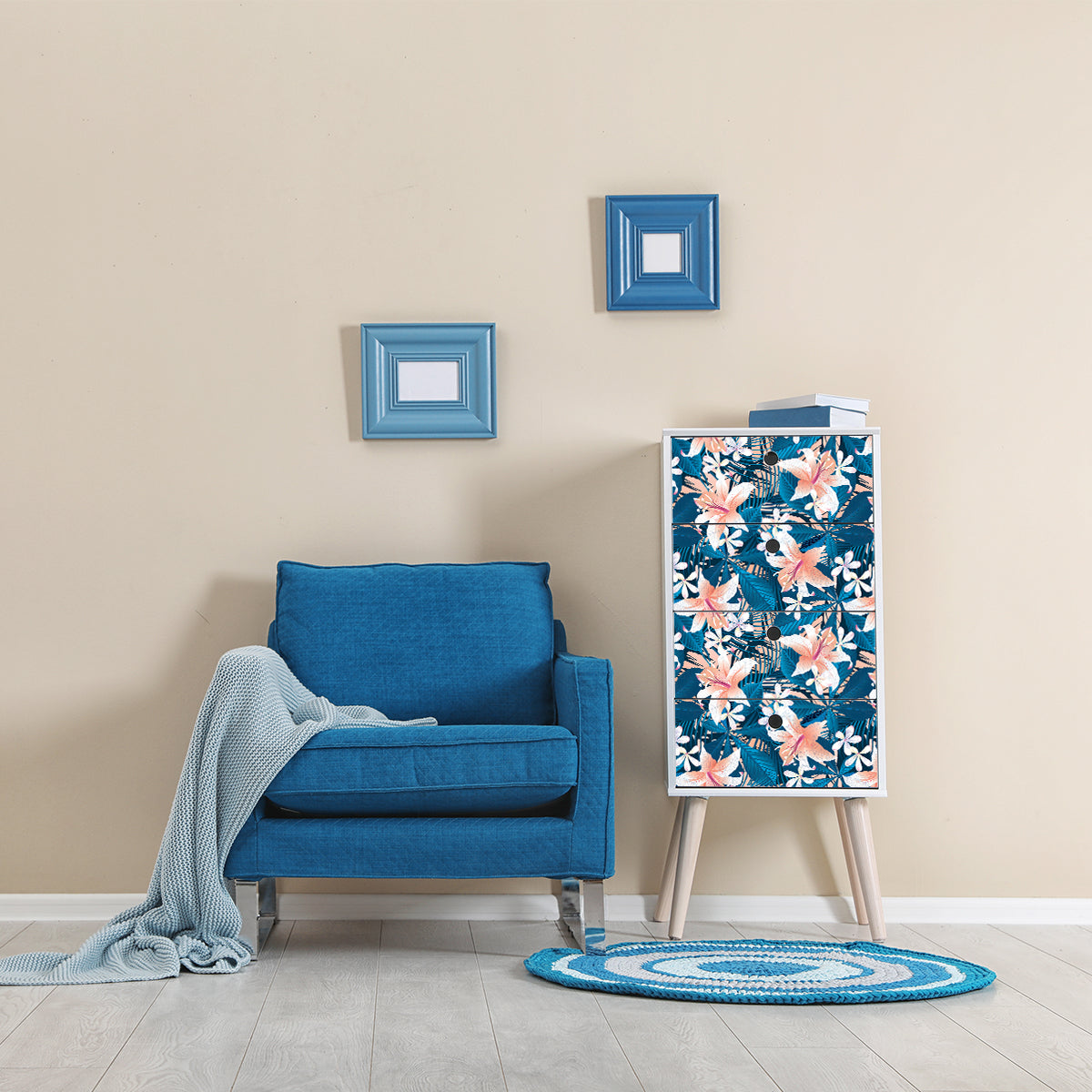 Vinilo Tropical para Muebles Modelo 702
