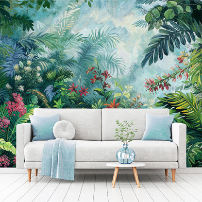 Mural Tropical Jungla Vibrante - MT555