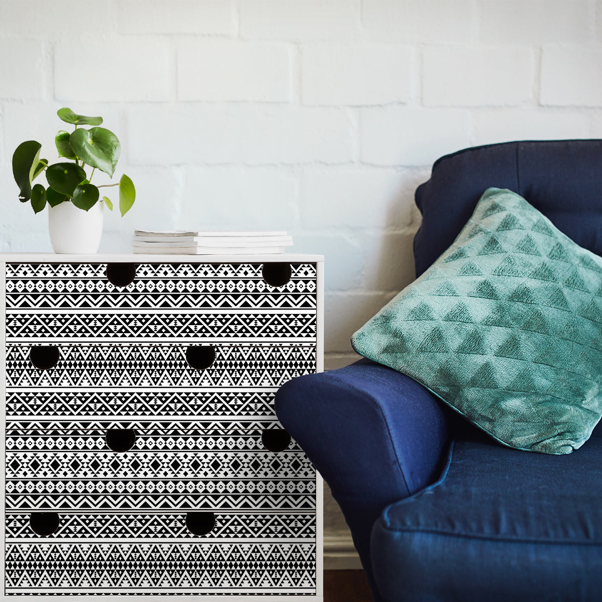 Vinilo para Muebles Étnico - MET2149
